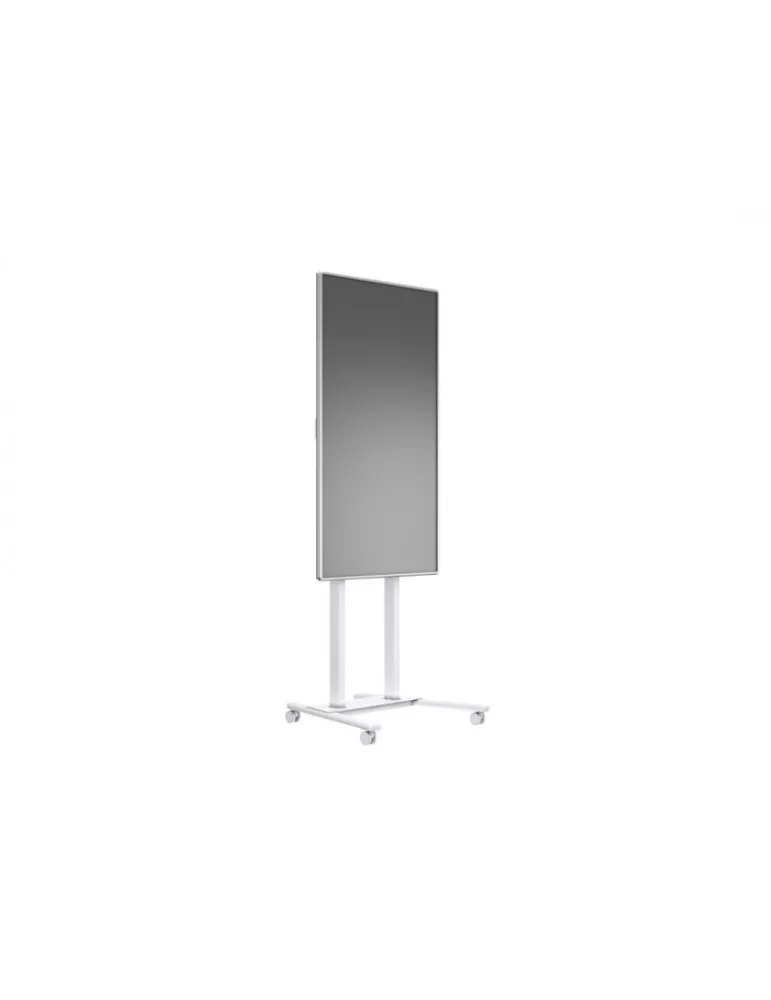 MULTIBRACKETS 6768 Support mobile motorisé Blanc  FloorStand pour écran de 37" - 90" charge supportée 60kg Vesa Max 600x400