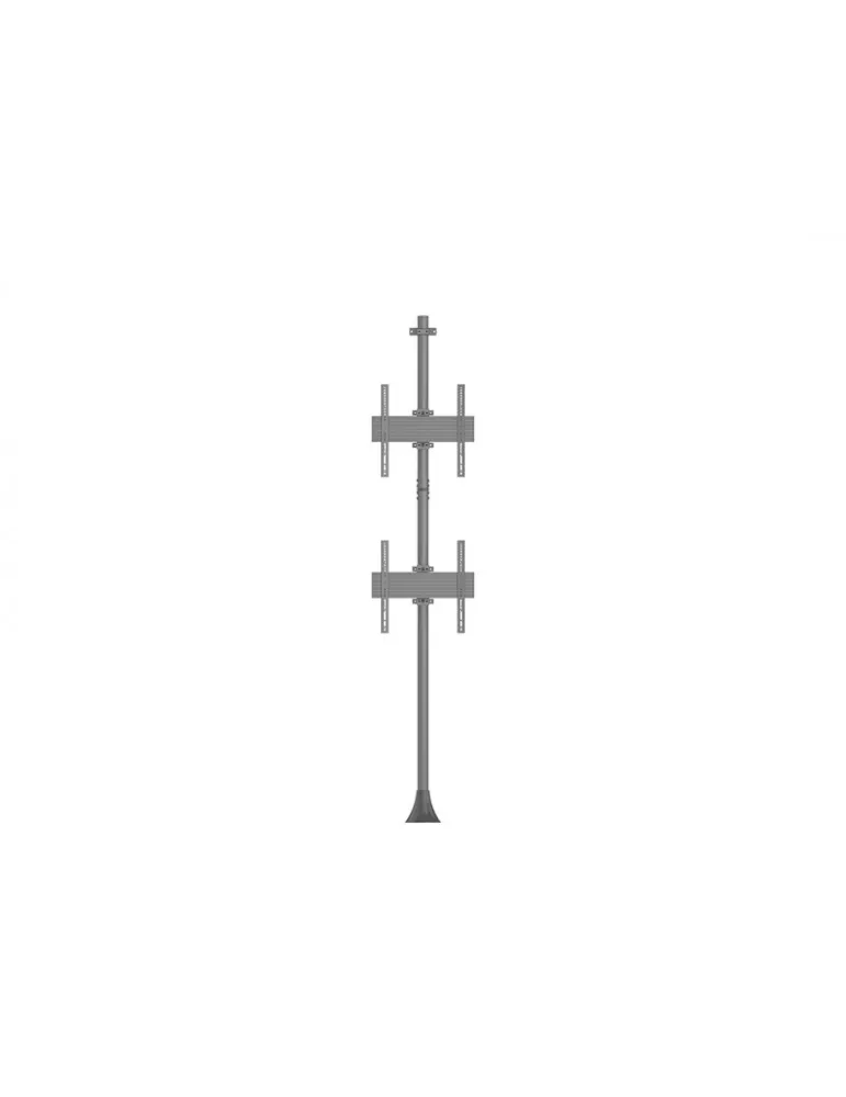 MULTIBRACKETS 4158 Support sol mur Multibrackets Floor to Wall Mount Pro MBFW2U - 2 écrans 40"-65" VESA Max 400x400