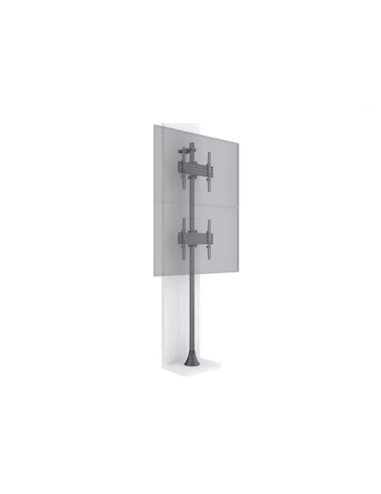 MULTIBRACKETS 4158 Support sol mur Multibrackets Floor to Wall Mount Pro MBFW2U - 2 screens 40 -65  VESA Max 400x400 MULTIBRAC