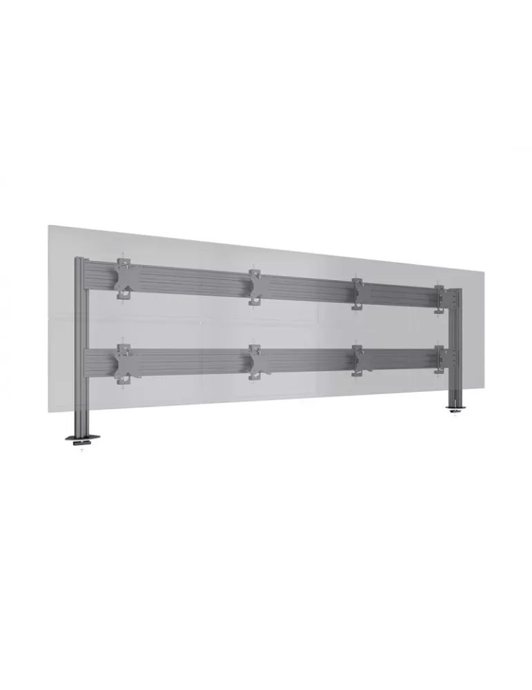 MULTIBRACKETS 5964 Tischständer Multibrackets Deskmount Colonne Pro 4x2 MBDM4x2U - 8 Monitore 32  VESA Max 100x100 MULTIBRACKE