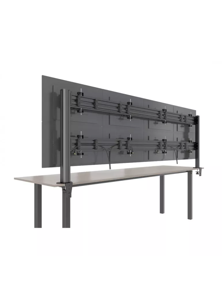 MULTIBRACKETS 5964 Tischständer Multibrackets Deskmount Colonne Pro 4x2 MBDM4x2U - 8 Monitore 32  VESA Max 100x100 MULTIBRACKE