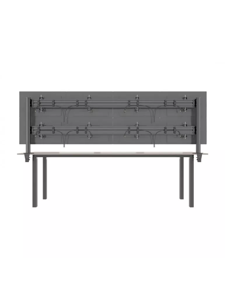 MULTIBRACKETS 5964 Table support Multibrackets Deskmount Colonne Pro 4x2 MBDM4x2U - 8 screens 32  VESA Max 100x100 MULTIBRACKE