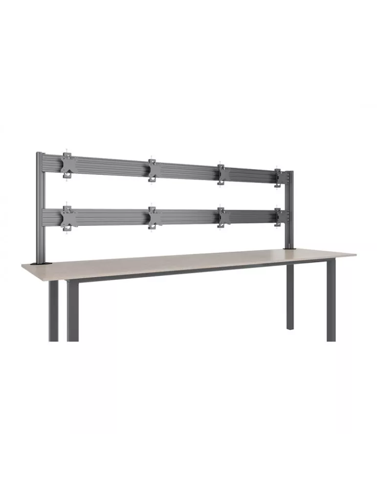 MULTIBRACKETS 5964 Tischständer Multibrackets Deskmount Colonne Pro 4x2 MBDM4x2U - 8 Monitore 32  VESA Max 100x100 MULTIBRACKE