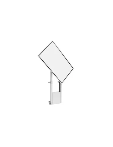 MULTIBRACKETS 9080 Support sol-mur motorisé  FloorMount Flip 2 120kg Blanc - Ecran 50" - 95" Vesa Max 600x400