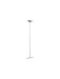 MULTIBRACKETS 1560 Support plafond pour caisson Multibrackets 1500mm Pipe Connecting Plate Small White