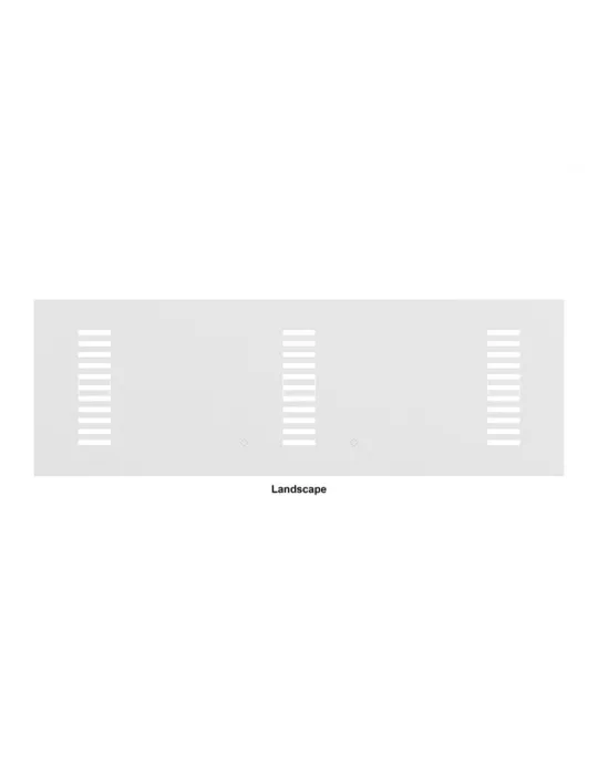 MULTIBRACKETS 5162 Plaque arrière caisson Multibrackets Enclosure 37" Back Plate Blanc