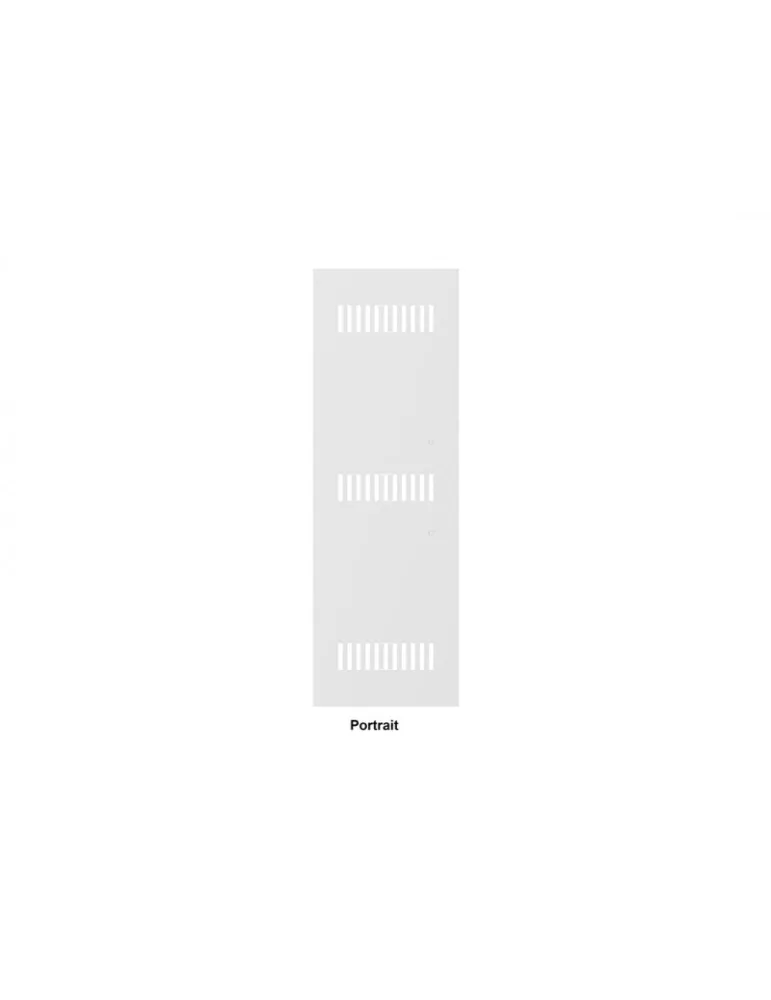 MULTIBRACKETS 5162 Plaque arrière caisson Multibrackets Enclosure 37" Back Plate Blanc
