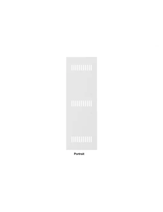 MULTIBRACKETS 5162 Plaque arrière caisson Multibrackets Enclosure 37" Back Plate Blanc