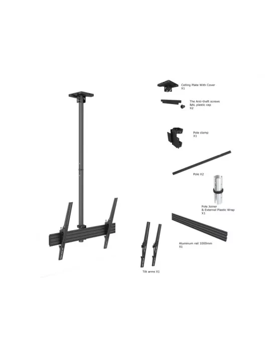 MULTIBRACKETS 5778 Soporte de techo Multibrackets MBC1UHD Pro - Pantalla de 40 -75  VESA Máx. 900x600 MULTIBRACKETS MUL5778 |