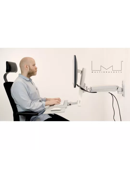 MULTIBRACKETS 4351 Wandhalterung Multibrackets Workstation Arm Single - Bildschirm 15 - 27  VESA Max 100x100 MULTIBRACKETS MUL