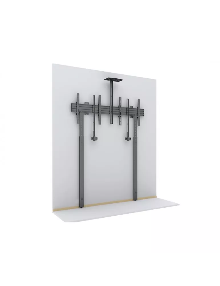 MULTIBRACKETS 3540 Pieds de sol pour support Multibrackets Floorsupport 1025-1075mm Noir