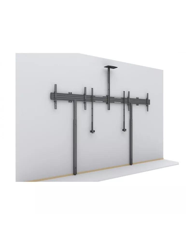 MULTIBRACKETS 3540 Pieds de sol pour support Multibrackets Floorsupport 1025-1075mm Black MULTIBRACKETS MUL3540 | MusicGoodDea
