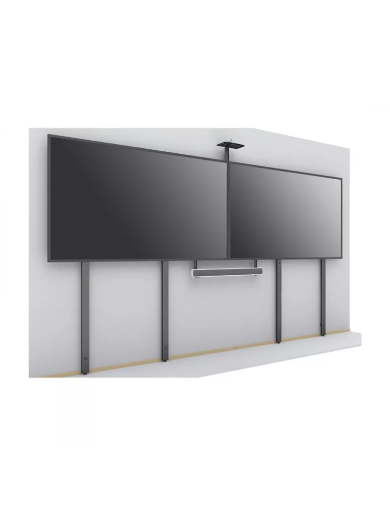 MULTIBRACKETS 3540 Bodenständer für Multibrackets Floorsupport 1025-1075mm Schwarz MULTIBRACKETS MUL3540 | MusicGoodDeal