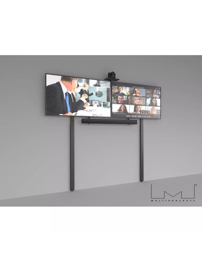 MULTIBRACKETS 3540 Pieds de sol pour support Multibrackets Floorsupport 1025-1075mm Black MULTIBRACKETS MUL3540 | MusicGoodDea