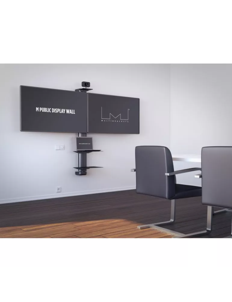 MULTIBRACKETS 2142 Soporte mural inclinable Multibrackets Public Display Wall 145 Dual - 2 pantallas 40 -55  VESA Max 800x400