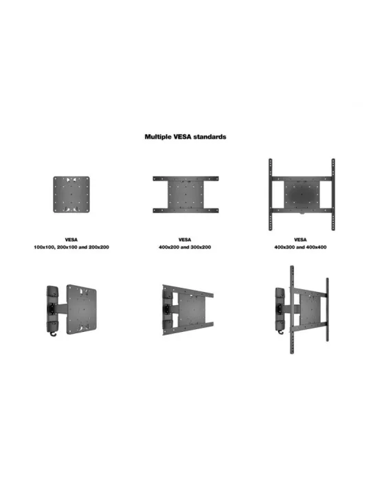 MULTIBRACKETS 4210 Wandhalterung neig- und drehbar Multibrackets Flexarm Tilt   Turn II - 32 -50 -Bildschirm VESA Max 400x400