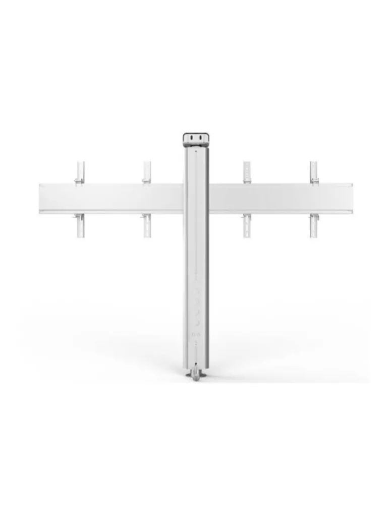 MULTIBRACKETS 2111 Support mural inclinable Multibrackets Public Display Wall 180 Dual Silver - 2 écrans 40"-55" VESA Max 800x4