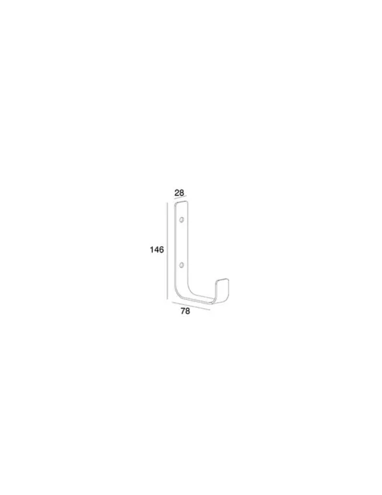 MULTIBRACKETS 0759 Crochets câble Multibrackets Public Display Stand Cable Hooks Negro MULTIBRACKETS MUL0759 | MusicGoodDeal