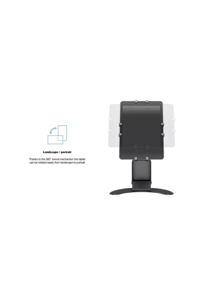 MULTIBRACKETS 2536 Drehbare Tischhalterung Multibrackets Tablestand with Lockable Tablet Mount für Tablets von 7  - 13  VESA M