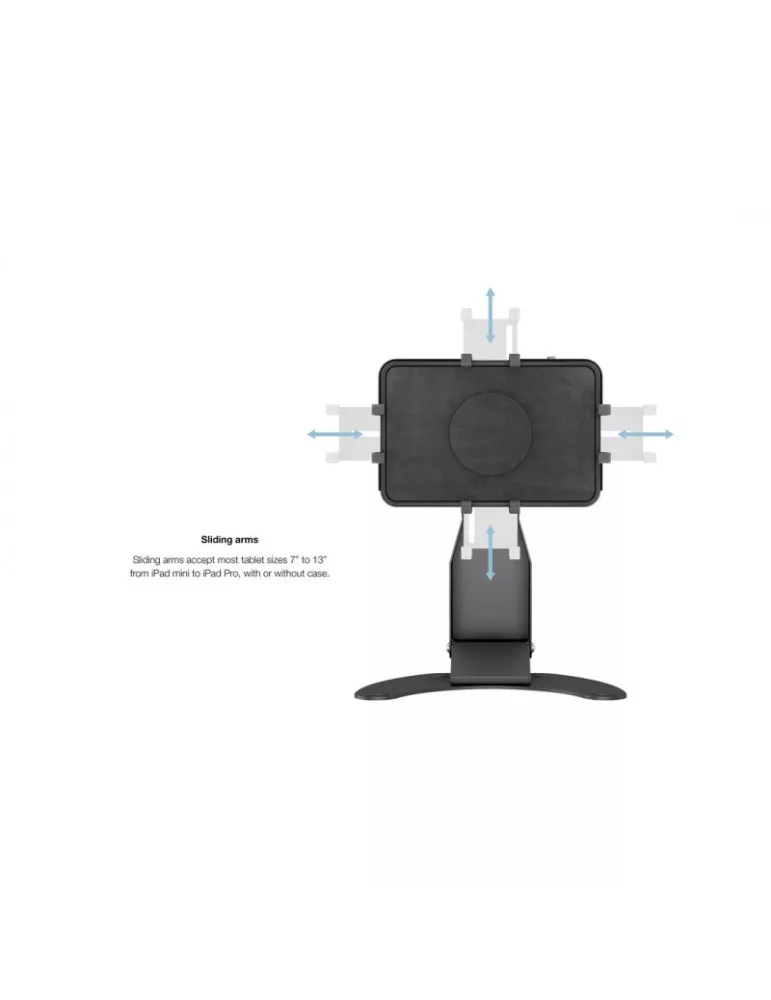 MULTIBRACKETS 2536 Support de table rotatif Multibrackets Tablestand with Lockable Tablet Mount for 7  - 13  tablets VESA Max