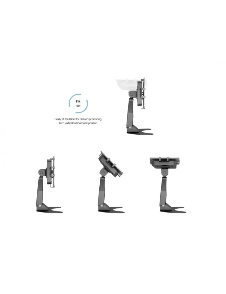 MULTIBRACKETS 2536 Drehbare Tischhalterung Multibrackets Tablestand with Lockable Tablet Mount für Tablets von 7  - 13  VESA M