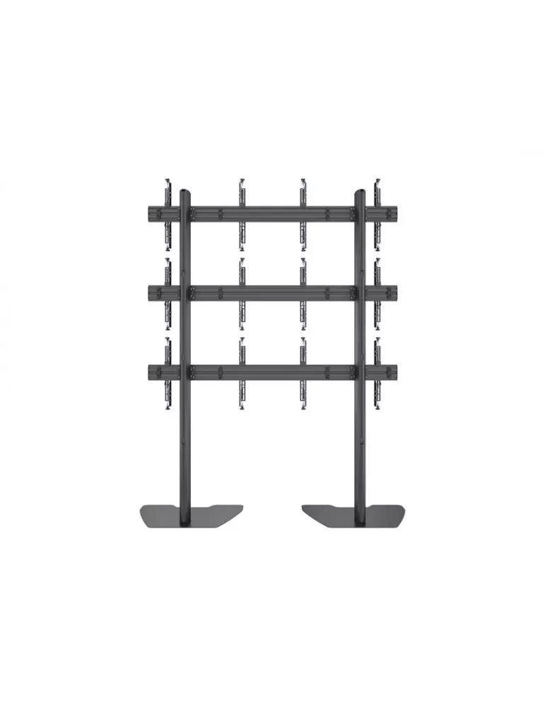 MULTIBRACKETS 3502 Support sol Multibrackets MBF2x3U Série M Pro - 6 écrans 32" - 65" VESA Max 400x400