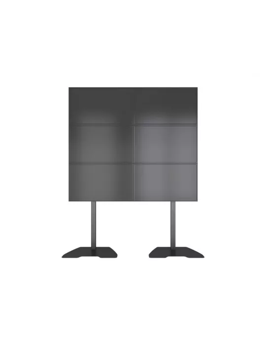 MULTIBRACKETS 3502 Support sol Multibrackets MBF2x3U Série M Pro - 6 écrans 32" - 65" VESA Max 400x400