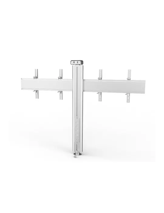 MULTIBRACKETS 2104 Soporte mural inclinable Multibrackets Public Display Wall 145 Dual Silver - 2 pantallas 40 -55  VESA Max 8
