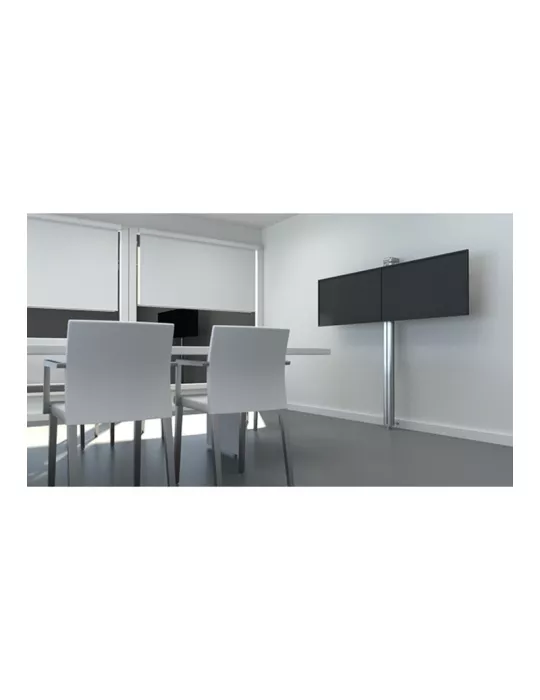 MULTIBRACKETS 2104 Neigbare Wandhalterung Multibrackets Public Display Wall 145 Dual Silver - 2 Bildschirme 40 -55  VESA Max 8