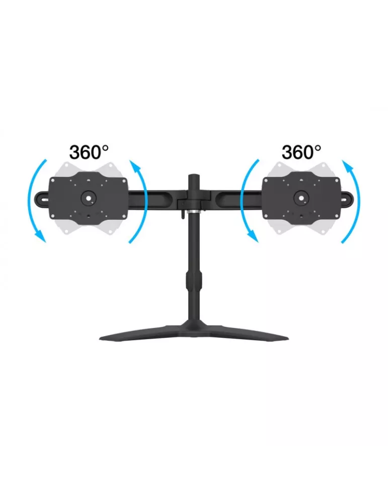 MULTIBRACKETS 7419 Support de table rotatif Multibrackets VESA Desktopmount Dual Stand - 2 écrans 24" - 32" Vesa Max 200x100