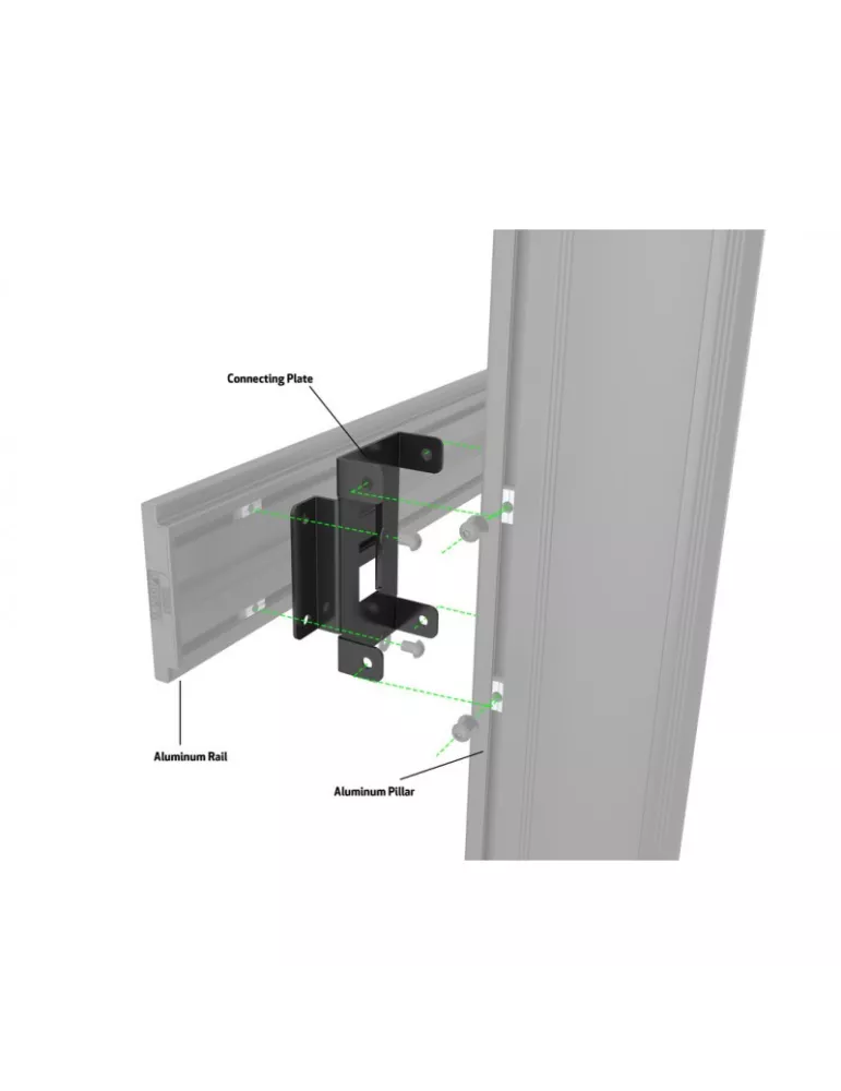 MULTIBRACKETS 6973 Multibrackets Pro-Sreies floor stand mounting plate REF  MULTIBRACKETS MUL6973 | MusicGoodDeal