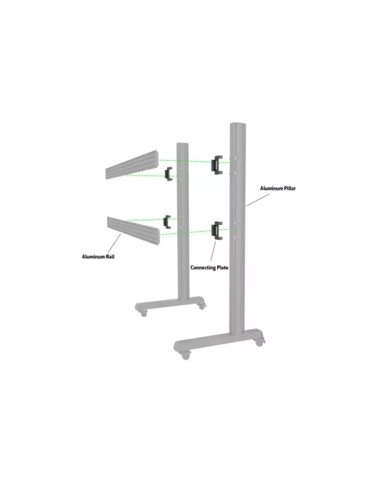 MULTIBRACKETS 6973 Multibrackets Pro-Sreies floor stand mounting plate REF  MULTIBRACKETS MUL6973 | MusicGoodDeal