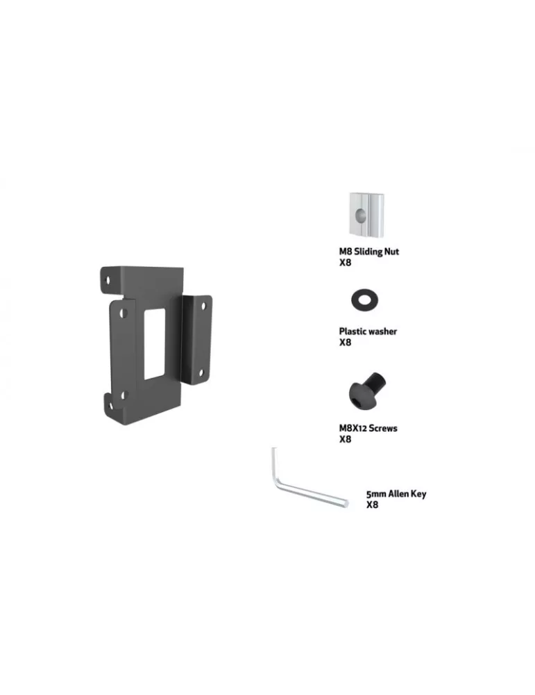MULTIBRACKETS 6973 Multibrackets Pro-Sreies placa de montaje para raíles de suelo REF  MULTIBRACKETS MUL6973 | MusicGoodDeal