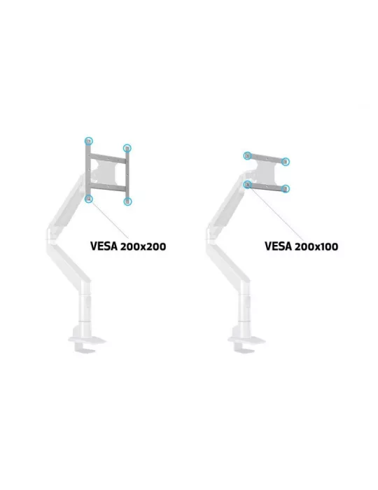 MULTIBRACKETS 2548 Extension VESA Multibrackets Gas Lift VESA Adapter - VESA Max 200x200 MULTIBRACKETS MUL2548 | MusicGoodDeal