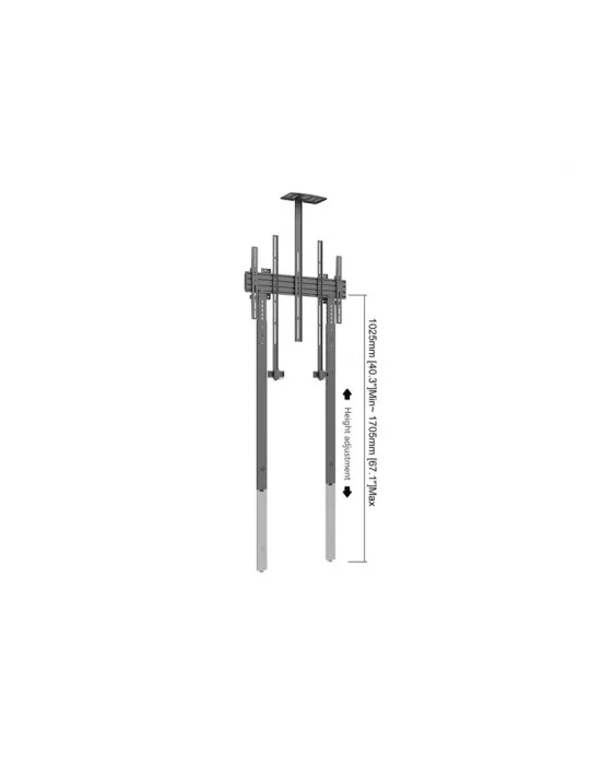 MULTIBRACKETS 3960 Halterung für Wandbefestigung Multibrackets Pro-Series Collaboration Wallmount Fixed MBW1U VESA Max 600x400