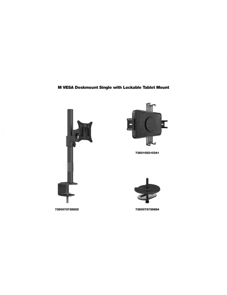 MULTIBRACKETS 2796 Bildschirmhalterung Multibrackets VESA Deskmount Single with Lockable Tablet Mount - Bildschirm 7 -13  Vesa
