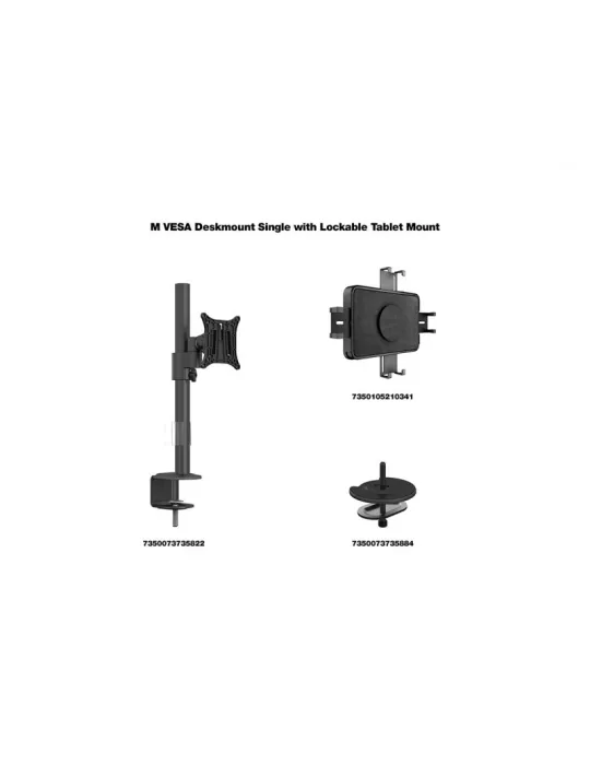 MULTIBRACKETS 2796 Support écran Multibrackets VESA Deskmount Single with Lockable Tablet Mount - écran 7 -13  Vesa Max 100x10