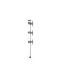 MULTIBRACKETS 4165 Support sol mur Multibrackets Floor to Wall Mount Pro MBFW3U - 3 screens 40 -65  VESA Max 400x400 MULTIBRAC
