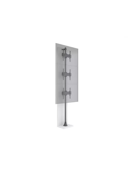 MULTIBRACKETS 4165 Support sol mur Multibrackets Floor to Wall Mount Pro MBFW3U - 3 écrans 40"-65" VESA Max 400x400