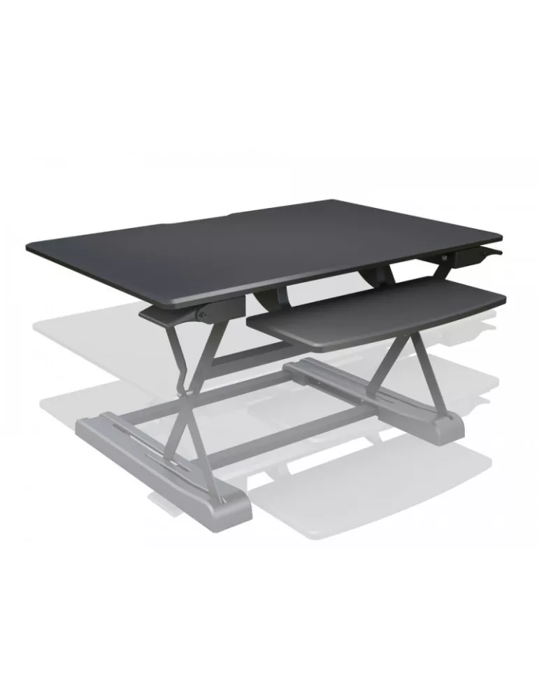 MULTIBRACKETS 4344 Support de bureau ajustable Multibrackets Deskstand Workstation II
