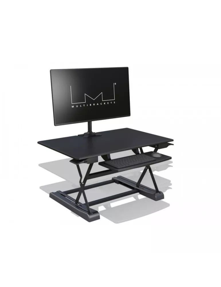 MULTIBRACKETS 4344 Support de bureau ajustable Multibrackets Deskstand Workstation II