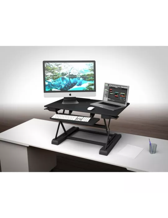 MULTIBRACKETS 4344 Support de bureau ajustable Multibrackets Deskstand Workstation II