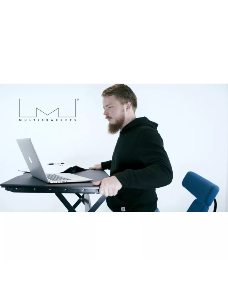 MULTIBRACKETS 4344 Support de bureau ajustable Multibrackets Deskstand Workstation II