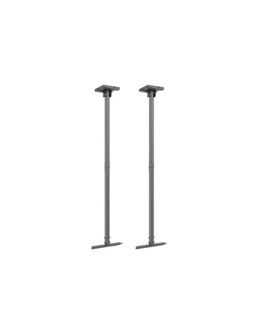 MULTIBRACKETS 1591 Support plafond Multibrackets 1500mm Pipe Connecting Plate Large Black - écran 75" - 98"