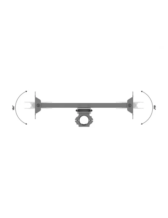MULTIBRACKETS 2482 Doppelte V-förmige Halterung Dual Bracket V Shape zur Befestigung von 46  -65   Leinwänden an einer Säule M