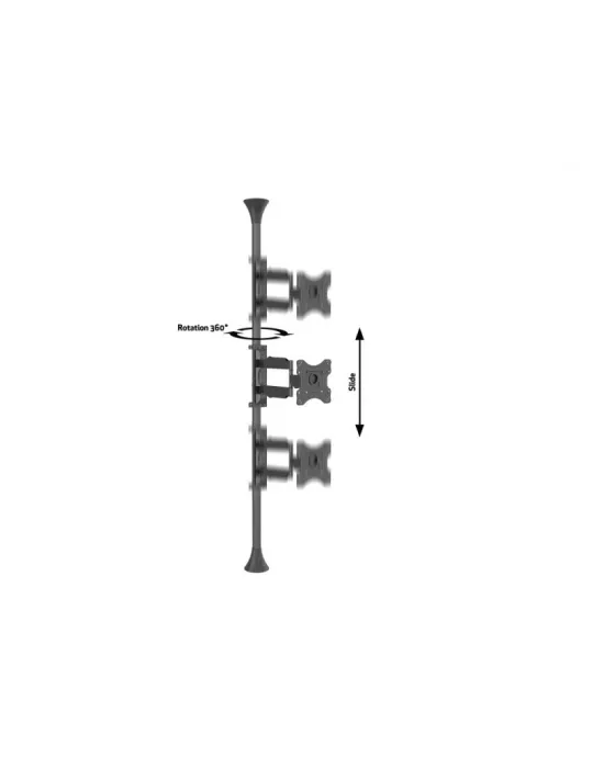 MULTIBRACKETS 6393 Boden-Decken-Halterung Multibrackets Floor to Ceiling Mount Pro MBFC1F VESA200 - 17 -46 -Bildschirm VESA Ma