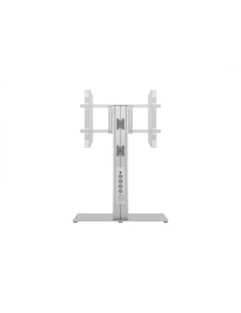 MULTIBRACKETS 0853 Support sol avec tablette Multibrackets Public Display Stand 110 HD Single Floorbase Silver - écran 50 -85