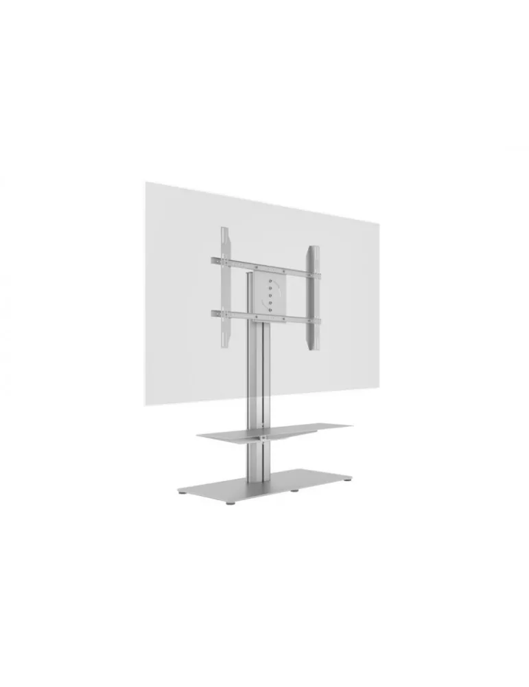MULTIBRACKETS 0853 Support sol avec tablette Multibrackets Public Display Stand 110 HD Single Floorbase Silver - écran 50 -85