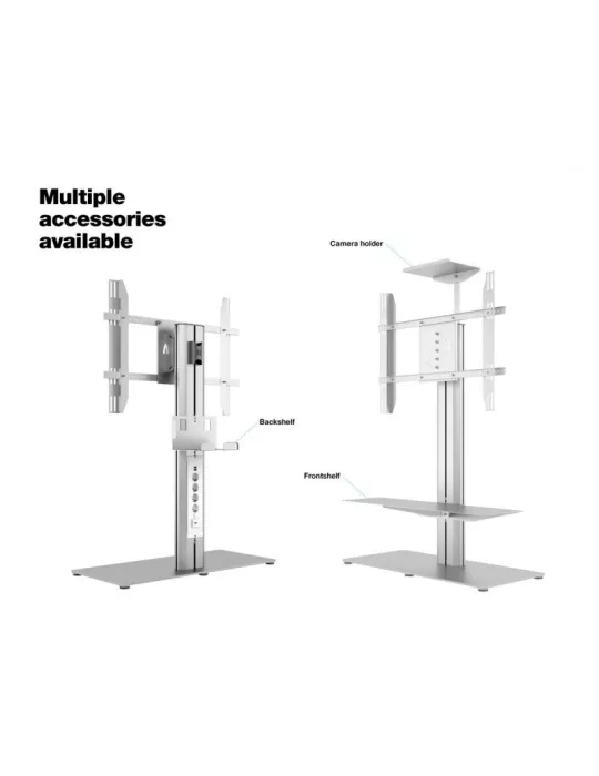 MULTIBRACKETS 0853 Bodenständer mit Tablet Multibrackets Public Display Stand 110 HD Single Floorbase Silver - 50 -85 -Bildsch