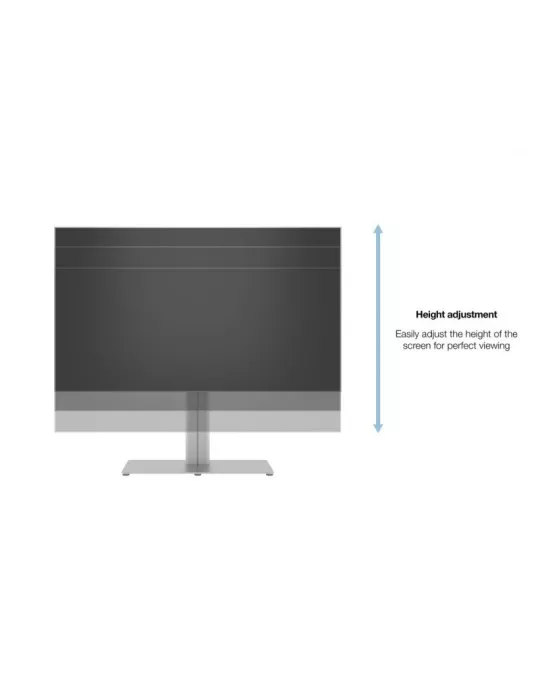 MULTIBRACKETS 0853 Bodenständer mit Tablet Multibrackets Public Display Stand 110 HD Single Floorbase Silver - 50 -85 -Bildsch
